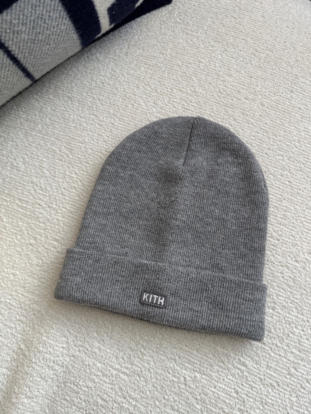 Kith logo beanie